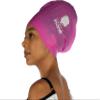 Happy Mane Silicone Swim Cap for Braids and Dreadlocks - Keeps Your Hair Dry While Swimming and Bathing with Long Hair, Extensions, Curly Hair - Large and Extra Large Shower Cap for Women (Pink, XL) view 1