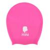 Happy Mane Silicone Swim Cap for Braids and Dreadlocks - Keeps Your Hair Dry While Swimming and Bathing with Long Hair, Extensions, Curly Hair - Large and Extra Large Shower Cap for Women (Pink, XL) view 2