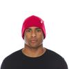 100% Merino Wool Cuff Beanie - Mens & Womens Warm Winter Hat - Watch Cap - Toque - Novelty Beanie - One Size Fits Most - True Red view 3