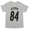 Outerstuff NFL Youth Boys (8-20) Mainliner Short Sleeve Tee, Pittsburgh Steelers Antonio Brown, Medium (10-12) view 3
