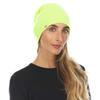 100% Merino Wool Cuff Beanie - Mens & Womens Warm Winter Hat - Watch Cap - Toque - Novelty Beanie - One Size Fits Most - High Visibility view 2