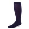 MeMoi Cotton Blend Knee High Girls Uniform Socks Navy 8-9 view 1