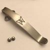 Titanium Deep Pocket Clip Made for Benchmade 940 943 580 585 Knife view 2