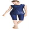 TianMai Women Muslim Swimwear Islamic Sleeveless Swimsuit Hijab Swimming Arab Beachwear Girls Burkini Bathing Suit (NO.2, Int'l M) view 1