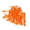 Neon Orange Long Tufflex Extra Strong 2BA 3/16" Thread Soft Tip Dart Points 100-1000 Packs Plus USA I Love Darts Bracelet (Neon Orange Long, 500 ct.) view 2