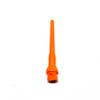 Neon Orange Long Tufflex Extra Strong 2BA 3/16" Thread Soft Tip Dart Points 100-1000 Packs Plus USA I Love Darts Bracelet (Neon Orange Long, 500 ct.) view 3