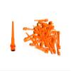 Neon Orange Long Tufflex Extra Strong 2BA 3/16" Thread Soft Tip Dart Points 100-1000 Packs Plus USA I Love Darts Bracelet (Neon Orange Long, 500 ct.) view 4
