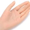 1pc Adabele Authentic 925 Sterling Silver Chain Extender with Clasp Removable Adjustable 3 inch Cable Chain Extension for Necklace Bracelet Anklet Jewelry Making SS303-3 view 2
