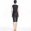 TianMai Women Muslim Swimwear Islamic Sleeveless Swimsuit Hijab Swimming Arab Beachwear Girls Burkini Bathing Suit (NO.1, Int'l XL) view 4