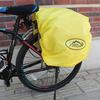 ZTZ 50L Panniers Bike Bags, Waterproof Bike Panniers Made of High-Density 600D Polyester for Durable Use, Bike Saddle Bag come with Reflective Trim and Rain Cover, Easy Organize in 7 inch Rack(Gray) view 4