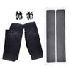 VGEBY 1Pair Bike Handlebar Tape, Comfort Anti-Skid Foam Road Mountain Bar Tape with Handler End Plugs and Adhesives (Black) view 1