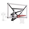 Silverback NXT 54" Wall Mounted Basketball Hoop, Adjustable Height from 7.5 to 10 Indoor / Outdoor Basketball Hoop with QuickPlay Design, White, Alloy Steel view 1