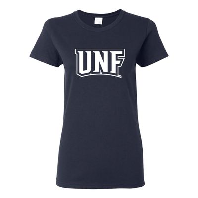 LS01 - North Florida Ospreys Basic Block Womens T-Shirt - 3X-Large - Navy