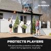 Silverback Weatherproof Basketball Pole Pad for Player Protection and Safety view 3