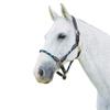 Kincade Leather Rope Halter, Hunter Green/Brown, Cob view 1