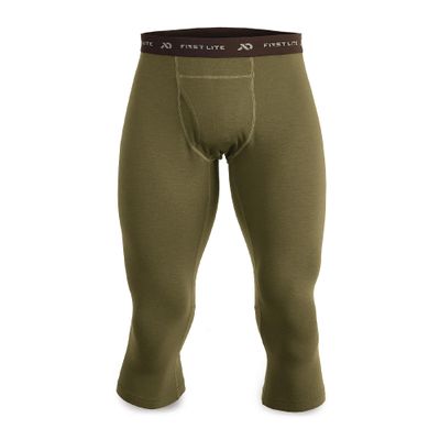 First Lite Men's Kiln Boot Top Bottom - Midweight Merino Wool Baselayer Baselayer - Conifer - Medium