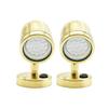 MARINE CITY Brass Swivel Head Cabin Reading LED Light, Durable, Adjustable, Versatile, MR 16-3 W for Marines, Boats, Yachts, Ships (Pack of 2) view 1