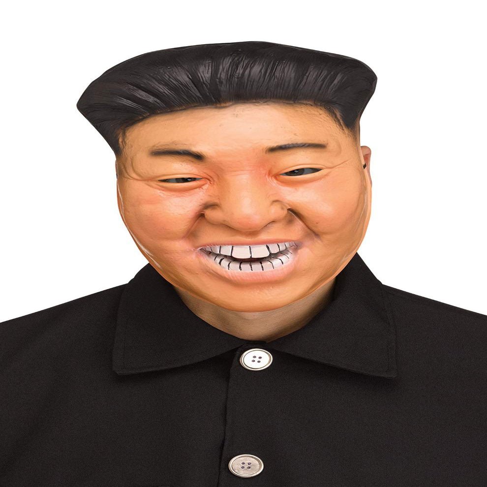 Fun World Kim Jong-Un Vacuform Adult Mask, Standard