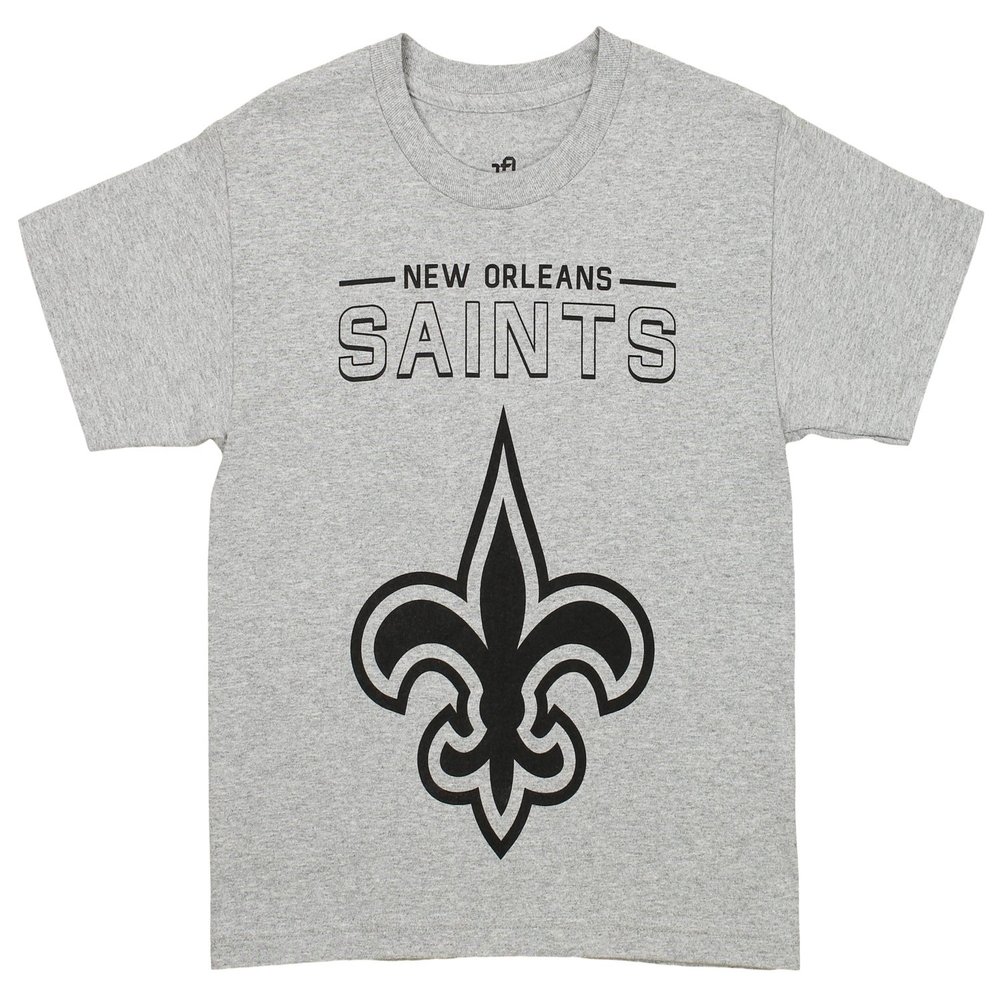 Outerstuff NFL Youth Boys (8-18) Short Sleeve Fan Base T-Shirt, New Orleans Saints, X-Large (18)