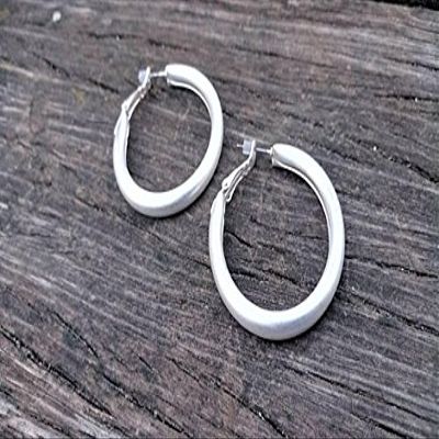Handmade Silver Plated Zamak Authentic Earrings