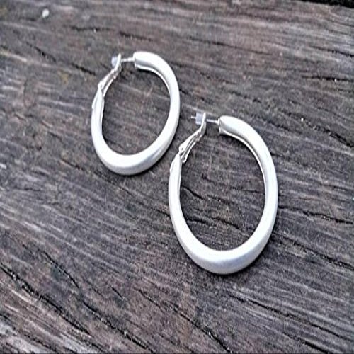 Handmade Silver Plated Zamak Authentic Earrings