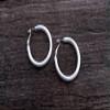 Handmade Silver Plated Zamak Authentic Earrings view 2