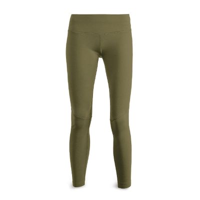First Lite Women's Kiln Long Jane - Midweight Merino Wool Hunting Base Layer Bottoms - Conifer - Medium