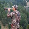 First Lite Men's Wick Long Sleeve Crew - Merino Wool Camo Hunting Base Layer, UV Protection Moisture Management Shirt, Dry Earth, Small view 2