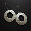 Antique Silver Plated Zamak Earrings view 1