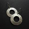 Antique Silver Plated Zamak Earrings view 2