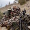 First Lite Mens Wick Hoody - Merino Wool Ultralight Camo Hunting Base Layer, Quick Dry, UV Protection Hunting Clothing, First Lite Fusion, Small view 2