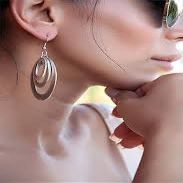 Handmade Silver Plated Zamak Authentic Earrings