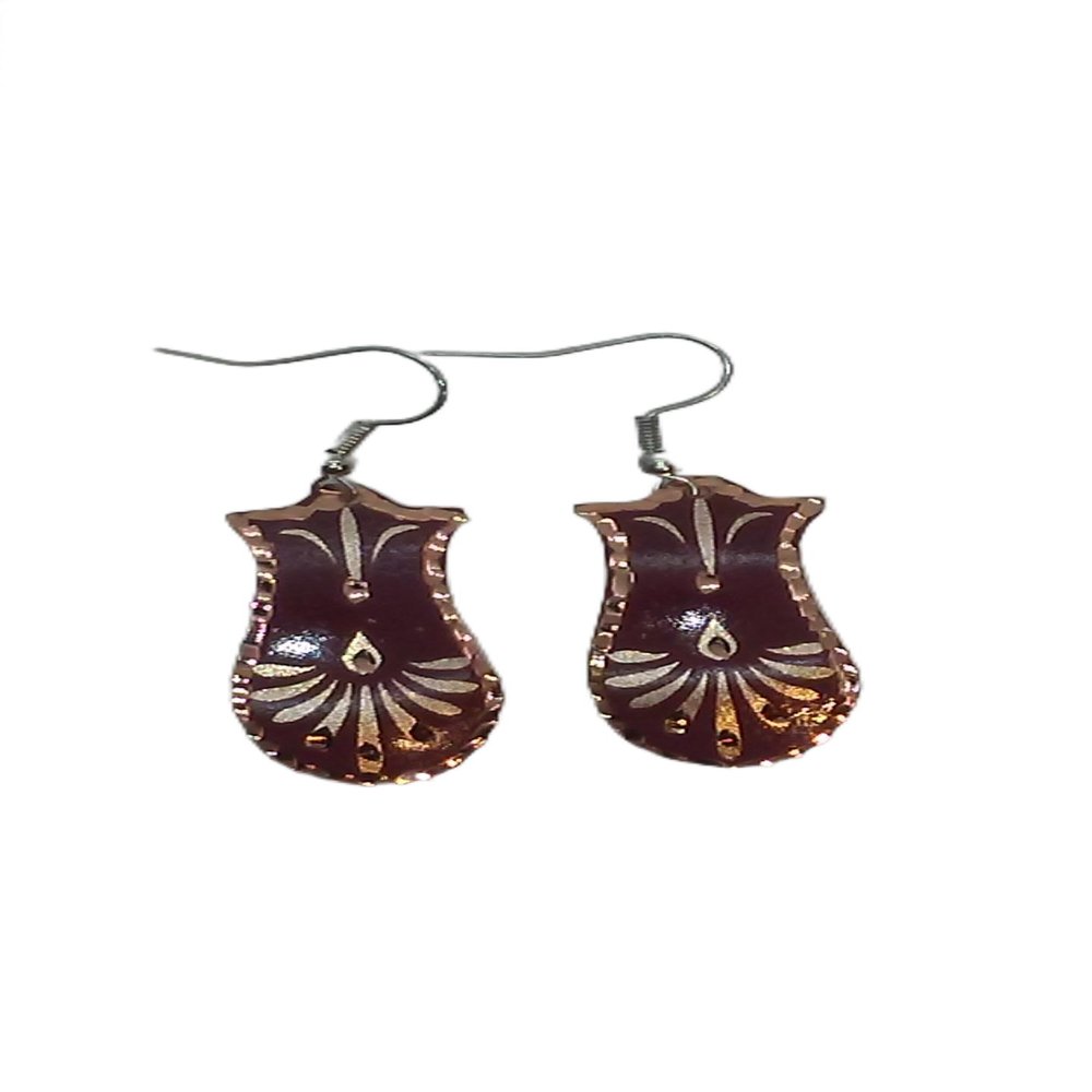 Turkish Handmade Authentic Copper Earrings