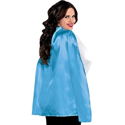 Stunning Light Blue Polyester Cape - Pack of 1 - One Size Fits All - Perfect for Cosplay & Themed Events