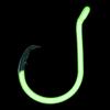 BKK Offset Heavy Circle Glow Hook | 7/0 | 25-Pack | 2X | Glow in The Dark | Needle Point view 4