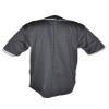 borizcustoms Malcolm X Baseball Jersey Stitch Sewn Baseball Jersey Thug Life XXS - 5XL (38) Black view 3