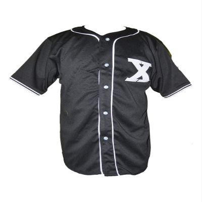 borizcustoms Malcolm X Baseball Jersey Stitch Sewn Baseball Jersey Thug Life XXS - 5XL (34) Black