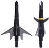Swhacker 4 Blade Hybrid Broadhead 100 Gr. 1.75in. 3 PK. Black, One Size view 1