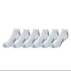 Amazon Essentials Men's Cotton Performance Cushioned No Show Athletic Running Socks, 6 Pairs, White, 13-15 view 1