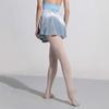 117145408 Adult Velvet Ballet Skirt Pull On Wrap Ballet Dance Skirt for Women (Grey Blue, L 170) view 3