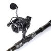 Sougayilang Telescopic Fishing Rod Reel Combos with Carbon Fiber Fishing Pole Spinning Reels and Fishing Accessories for Travel Ocean Saltwater Freshwater Fishing(2.7M/8.86FT) view 4