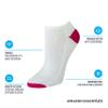 Amazon Essentials Women's Cotton No-Show Athletic Socks, Lightly Cushioned, 10 Pairs, White, 6-9 view 2