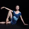 117145408 Adult Velvet Ballet Skirt Pull On Wrap Ballet Dance Skirt for Women (Blue, M 165) view 4
