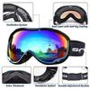 HUBO SPORTS Snow Goggles with OTG for Men Women Adult,Ski Snowboard Goggles of Dual Lens with Anti Fog for UV Protection (BBPGreen) view 3
