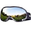 HUBO SPORTS Ski Goggles with OTG for Men, Women Adult Youth,Snowboard Goggles of Dual Lens with Anti Fog UV Pretection for Girls (BBPSilver) view 1