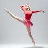 Baiwu Dance 117129001 Wide Waist and Two-Double Pleated Skirt Pull On Wrap Ballet Skirt (Free Size, Pink) view 4