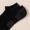 Amazon Essentials Men's 6-Pack Performance Cotton Cushioned Athletic No-Show Socks, Black, Shoe Size: 12-16 view 2