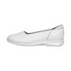 24 Hour Comfort Cali (1036) Women's Wide Width Comfort Leather Slip On Shoes White 10.5 view 3