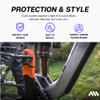 All Mountain Style Crank Defender  Crank Boot Protector Supports High Impact and Scratch Protection - Crankset Cover Sleeve Arm Helps Protect and Style Your Bikes Crank Arm (Green Boots) view 2