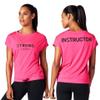 Zumba Strong Instructor Drawstring Top view 2